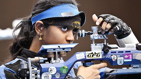 Elavenil Valarivan Winning Second Silver Medal