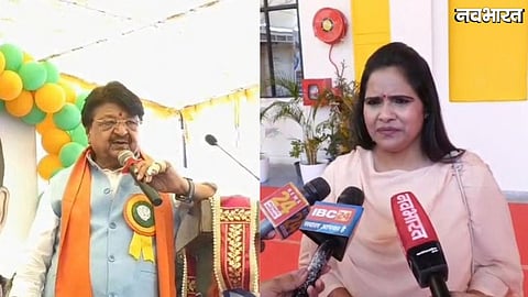 Madhya Pradesh Mahila Congress president Reena Borasi Setia reacts to BJP leader Kailash Vijayvargiya remarks.