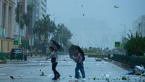Typhoon Dujuan Danger