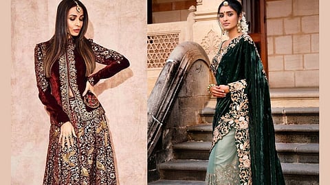 velvet-fashion-trend-wedding-outfit-ideas.