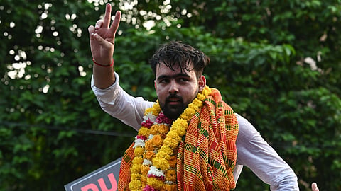 DUSU Vice President Deepanshu Shokeen 