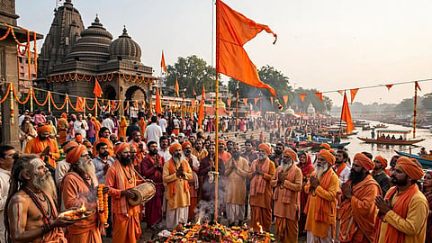 nashik kumbh purohit sangh dharma dhwaja tradition