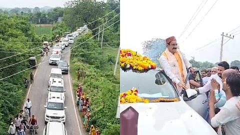 Datia Narottam Mishra Rally