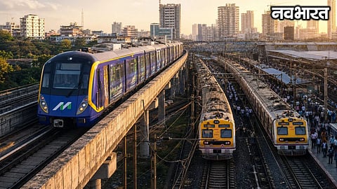 Mumbai Traffic Metro Integrated Flyover