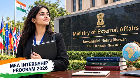 Ministry of External Affairs Internship 2026