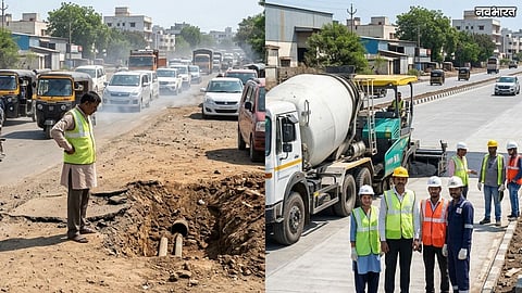 Nashik Cement Roads And Satpur 24 Meter Road Project