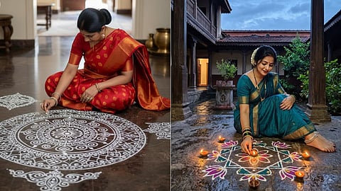 Rangoli Cultural Significance Maharashtra