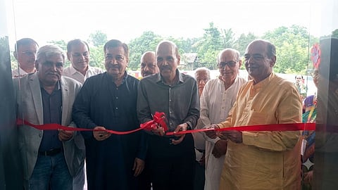 km agrawal college kalyan foundation day administrative building inauguration