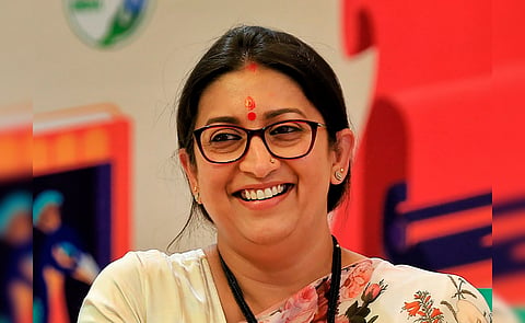 Smriti Irani balances party governance and female voter engagement.
