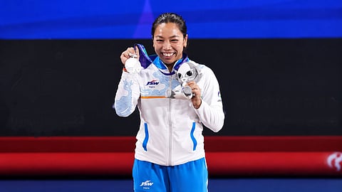 Mirabai Chanu Wins Silver In 49kg Category