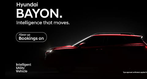 Hyundai Bayon bookings open book for ₹11,000 Creta and the Venue