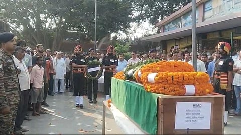 Mathura Soldier Suraj Singh Dies in Leh Road Accident, Cremated with State Honours
