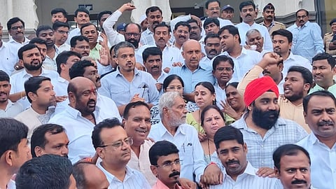 rohit pawar claims 35000 crore crop loss marathwada demands 50000 per hectare
