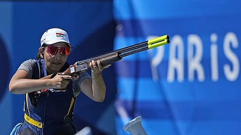 Asian Games 2026 India wins bronze in women's skeet team.
