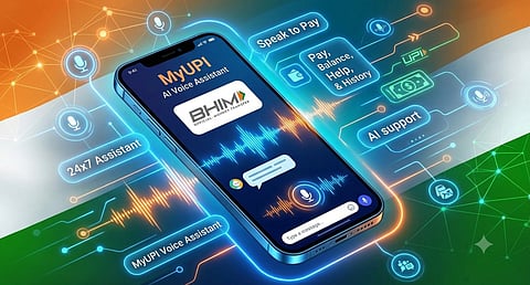 UPI payments BHIM launches MyUPI resolved via voice commands 
