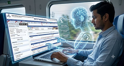 AI manage to book a Tatkal ticket on IRCTC ChatGPT refreshed the page 