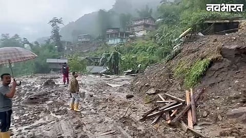 Sikkim Landslide In Rimbi Village