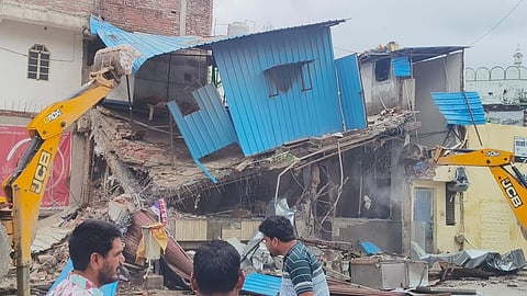  Bulldozer Action On Varanasi Illegal Construction Sparks Questions Over Notice Period