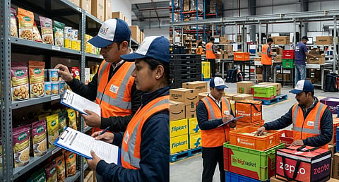 food delivered in 10 minutes FSSAI takes action against 5 companies Amazon and Zepto 