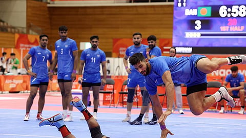 Indian Kabaddi Team Beat Chinese Taipei 37-21