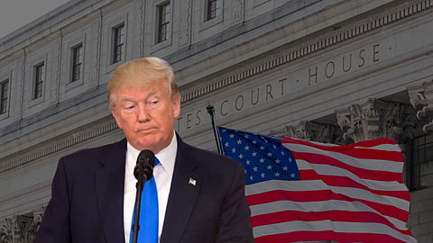 US Court Trump Media Ban Case