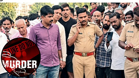 Chandrapur Bhadravati Murder Crime News