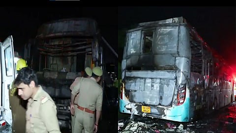 Yamuna Expressway Sleeper Bus Fire