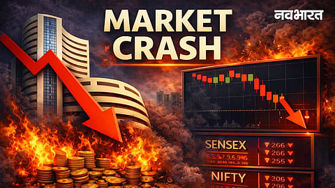 share market crash due to crude oil price