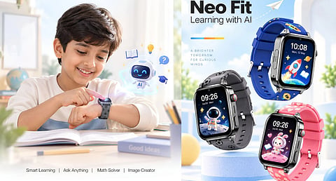 Sekyo Neo Fit Smartwatch kids AI smartwatches offer everything from study aids to GPS