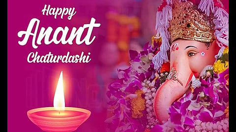 Ganesh visarjan anant chaturdashi 2026 reason.