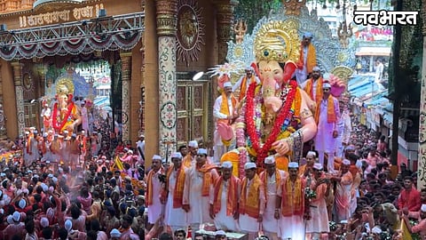 Mumbai Lalbaugcha Raja Visarjan