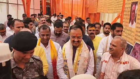 Keshav Prasad Maurya in Aligarh: Deputy CM Attends Hanumant Katha 