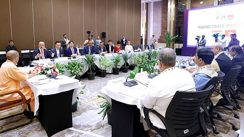 UP International Trade Show 2026: CM Yogi Adityanath Holds Investment Talks with Partner Countries