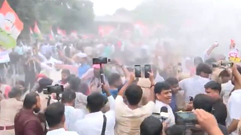 Congress Protest Against CEC Gyanesh Kumar