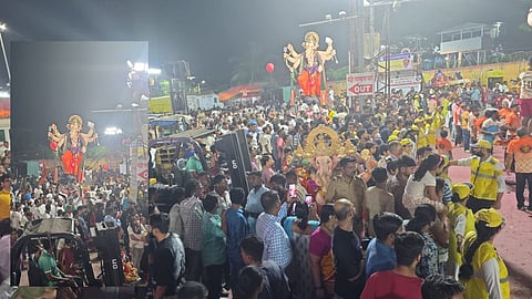 kalyan dombivli ganesh visarjan 12097 idols anant chaturdashi