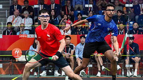 asian games squash mixed doubles bronze