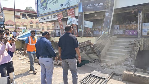 shahu palace hadco encroachment action chhatrapati sambhajinagar