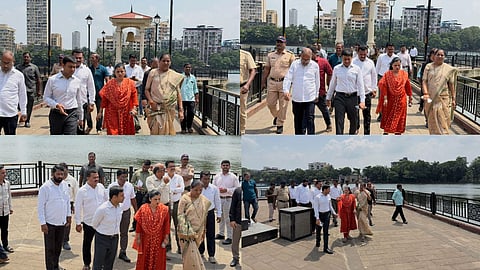 kalyan bhagwa talab floating jetty opposition balasaheb thackeray memorial