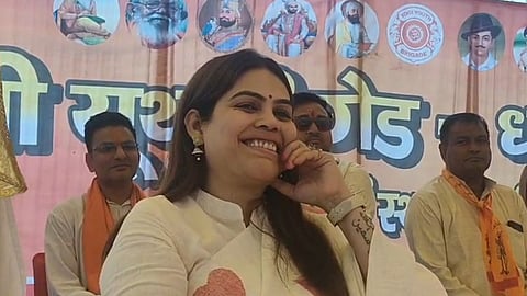 Nazia Elahi Khan Visits Agra, Speaks on Sanatan Culture, SP PDA Politics and Yogi Government