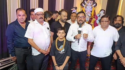 ulhasnagar ss group jewellers ganeshotsav immersion