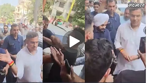 Delhi Minister Parvesh Verma Slap Video
