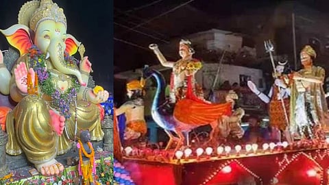 Ganesh Idol Immersion Procession