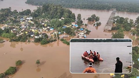 Gadchiroli Flood SDRF Rescue 525 People