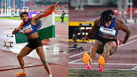ancy sojan silver medal long jump