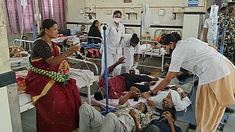 malegaon weekly market bhel bhatta food poisoning 140 patients
