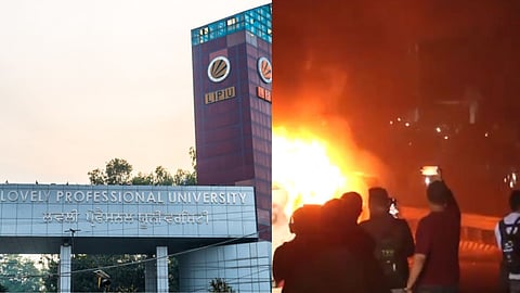 Lovely Professional University Protest