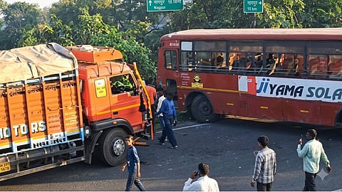 Amravati Chikhaldara Bus Accident Escape