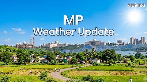 Madhya Pradesh weather forecast showing monsoon withdrawal and sunny conditions