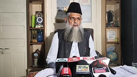 Indore City Qazi Dr. Ishrat Ali speaks on the action at Ujjain’s Shahi Mosque.