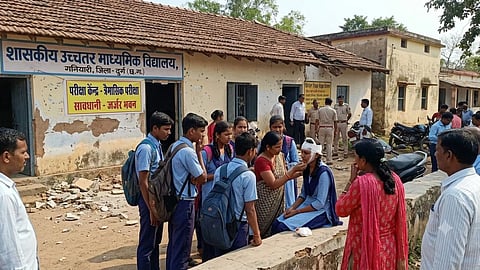 Student Injured After Plaster Falls from Dilapidated School Building